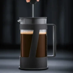 Coffee Presses & Makers^Bodum Crema coffee press, 8 cups Black