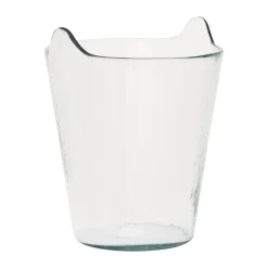 Clearance URBAN NATURE CULTURE Crinkle wine cooler Ø20 cm, Clear Transparent