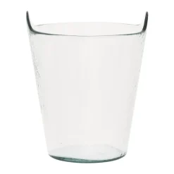 Clearance URBAN NATURE CULTURE Crinkle wine cooler Ø20 cm, Clear Transparent