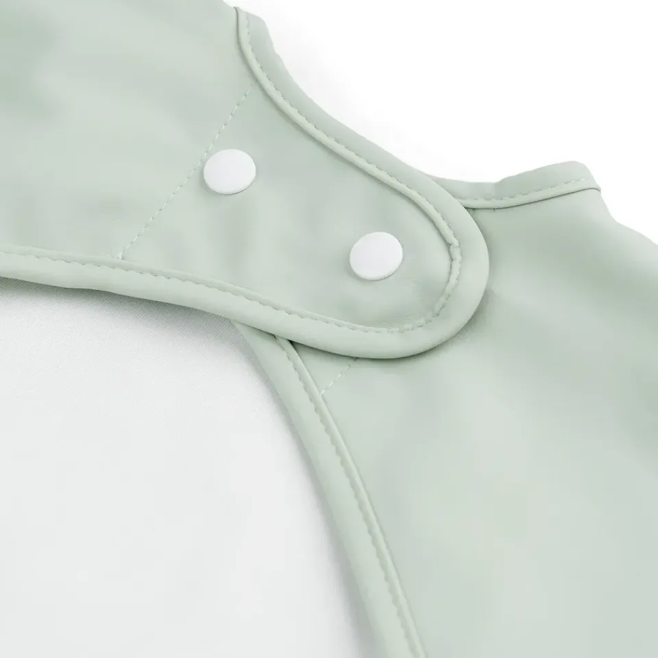 Bibs^Done by deer Croco bib with sleeves, Green