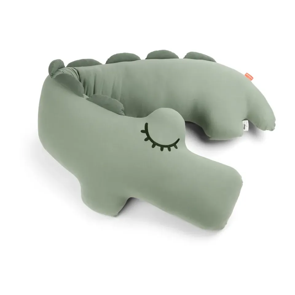 Online Done by deer Croco body pillow 36x150 cm, Green