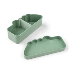Lunch Boxes & Food Containers^Done by deer Croco kiddish lunchbox, Green