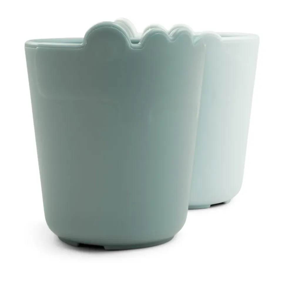 Sale Done by deer Croco kiddish mini mug 10 cl 2-pack, Blue