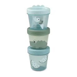 Lunch Boxes & Food Containers^Done by deer Croco lunch box 3-pack, Green