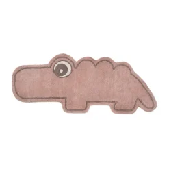 Children's Rugs^Done by deer Croco mat 46x110 cm, Powder Beige