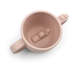 Outlet Done by deer Croco peekaboo sippy cup 170 ml, Powder Beige