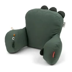 Hot Done by deer Croco stroller cushion, Green