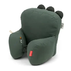 Hot Done by deer Croco stroller cushion, Green