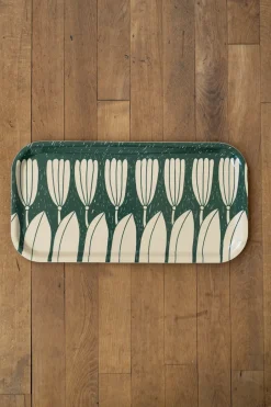 Best Fine Little Day Crocus tray 22x43 cm, Green GreenBeige