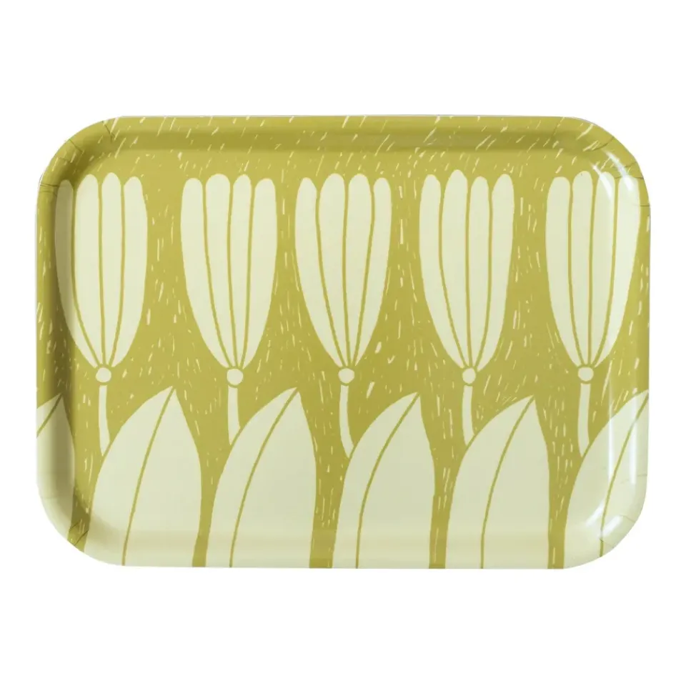 Clearance Fine Little Day Crocus tray 20x27 cm, Yellow