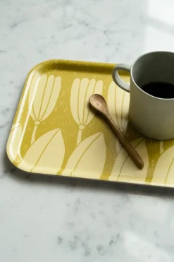 Clearance Fine Little Day Crocus tray 20x27 cm, Yellow