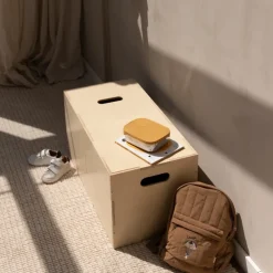 Online Nofred Cube Long storage box, Birch Beige