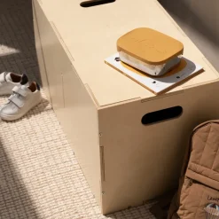 Online Nofred Cube Long storage box, Birch Beige