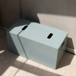Children's Chairs|Children's Chairs^Nofred Cube Long storage box, Olive Green