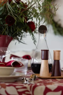 Salt & Pepper Shakers^Sagaform Cucumber salt and pepper grinder small 2 pieces, Red-brown RedBrown
