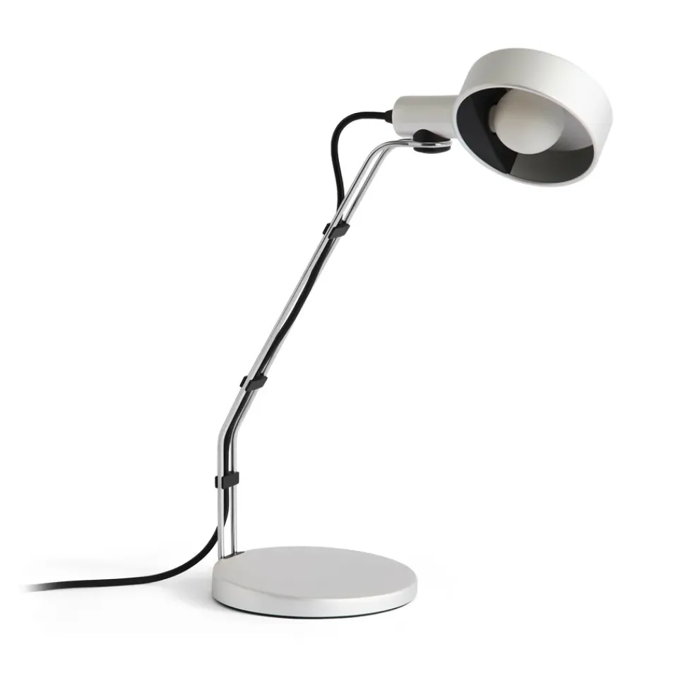 Clearance HAY Cupola Desk table lamp 40,8 cm, Clear anodised Transparent