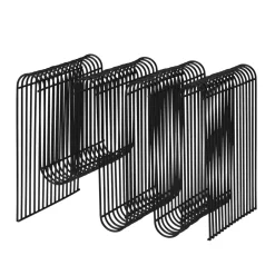 Magazine Racks^AYTM Curva newspaper stand, Black