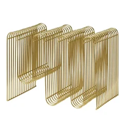 Best AYTM Curva newspaper stand, brass White