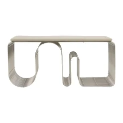 Outlet AYTM Curva seat cushion for bench 32x95.5 cm, Taupe Grey