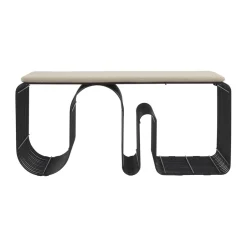 Outlet AYTM Curva seat cushion for bench 32x95.5 cm, Taupe Grey