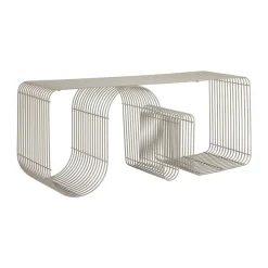 Hot AYTM Curva seating bench 100 cm, Taupe Grey