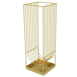 AYTM Curva umberella stand, gold Gold-coloured