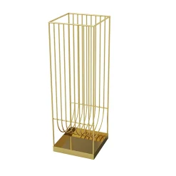 AYTM Curva umberella stand, gold Gold-coloured
