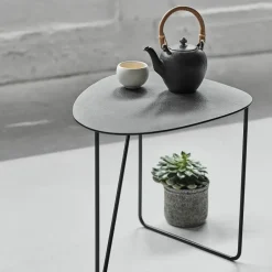 Side Tables^LIND DNA Curve Hippo side table L, -anthracite Black