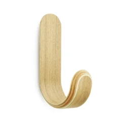 Clothes Hooks & Hangers|Clothes Hooks & Hangers^Normann Copenhagen Curve hook, ash Brown