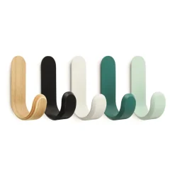 Clothes Hooks & Hangers|Clothes Hooks & Hangers^Normann Copenhagen Curve hook, ash Brown