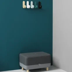 Clothes Hooks & Hangers|Clothes Hooks & Hangers^Normann Copenhagen Curve hook, ash Brown