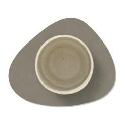 LIND DNA Curve Nupo Double coaster, Linen-Flint Grey