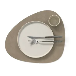 Placemats^LIND DNA Curve Nupo placemat, Nomad Grey
