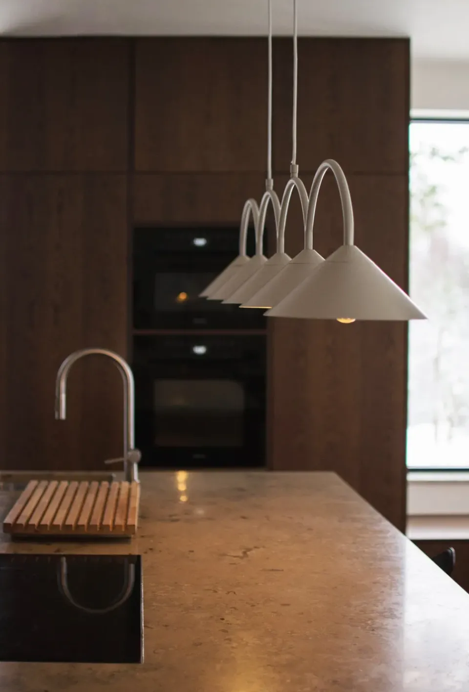 Outlet Globen Lighting Curve pendant lamp 5, Beige