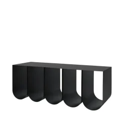 Outlet Kristina Dam Studio Curved bench, Black