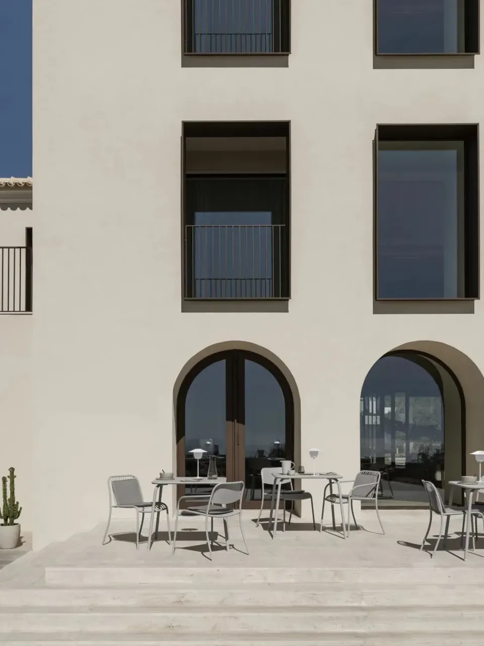 Seat Cushions & Pads^Blomus Cushion to YUA chair and YUA lounge chair, Melange Grey
