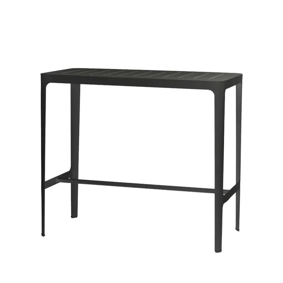 Table For Outdoor Use^Cane-line Cut bar table, Black