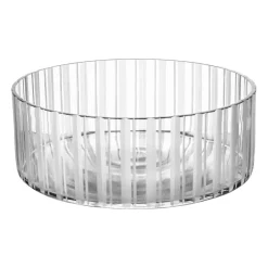 Best Orrefors Cut in number bowl Ø27.5 cm, Striped Transparent