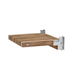Clearance Fritz Hansen Cutter Folding Seat, Teak Brown