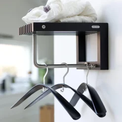 Hat Rack & Hat Shelves|Hat Rack & Hat Shelves^Fritz Hansen Cutter hat rack mini, -painted oak Black
