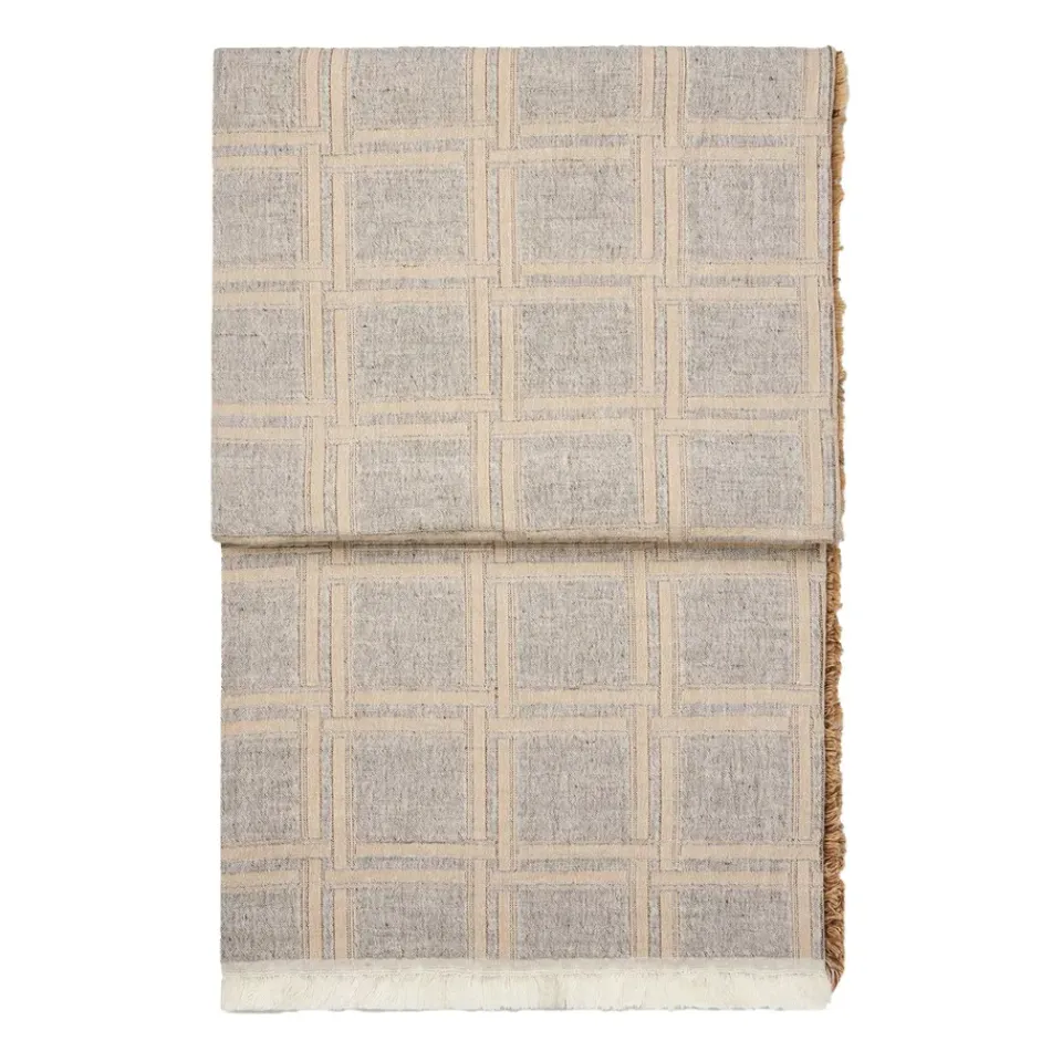 Elvang Denmark Dahlia throw 130x180 cm, Brown BrownGrey