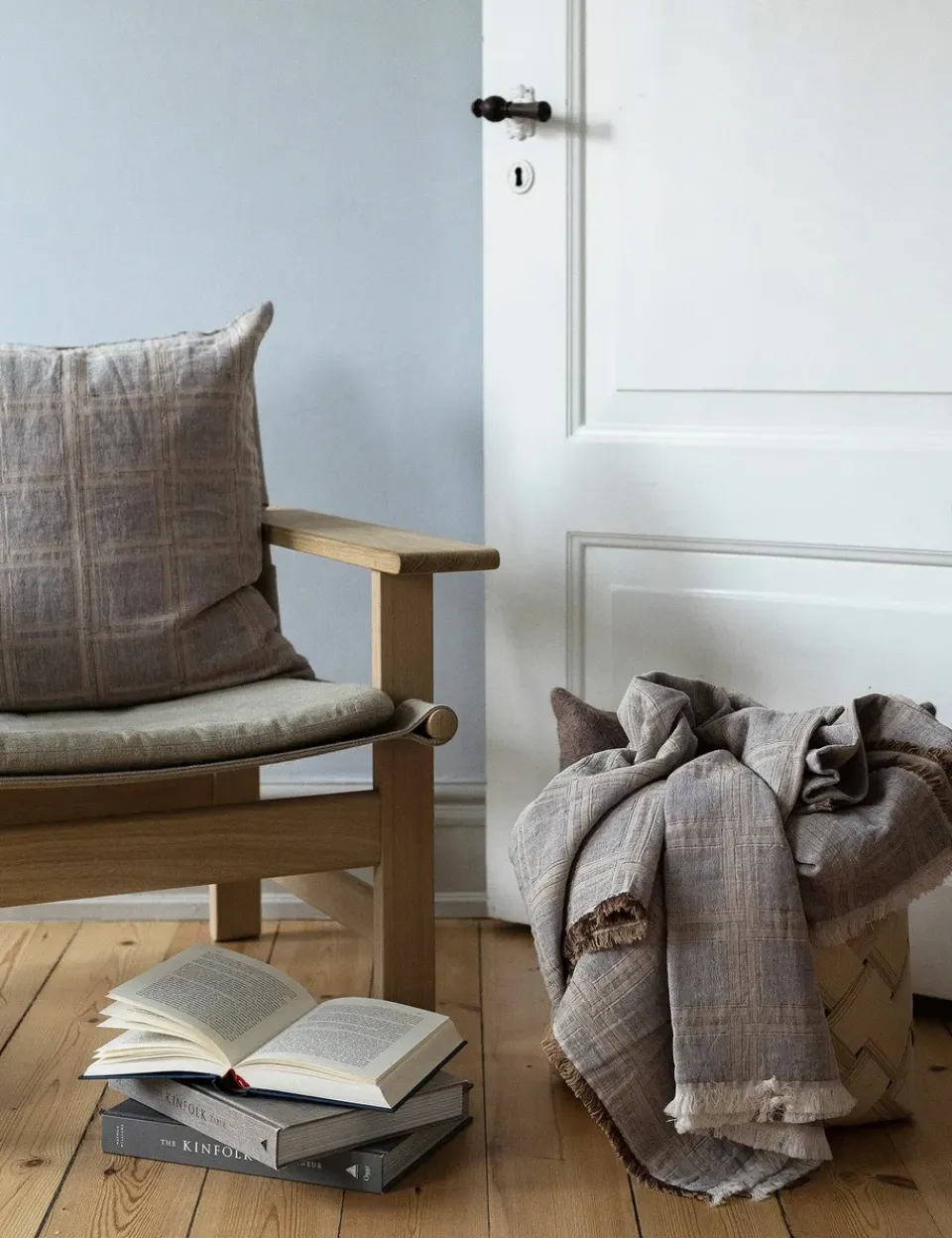 Elvang Denmark Dahlia throw 130x180 cm, Brown BrownGrey