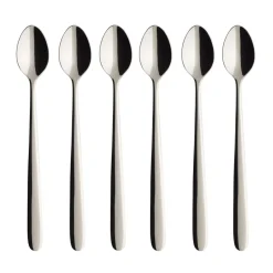 Online Villeroy & Boch Daily Line long drink spoon 6-pack, 6-pack Silver-coloured