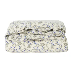 Best Garbo&Friends Dainty Muslin double duvet cover, 220x220 cm Blue