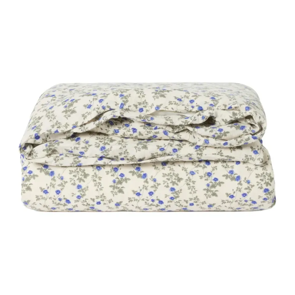Best Garbo&Friends Dainty Muslin double duvet cover, 220x220 cm Blue