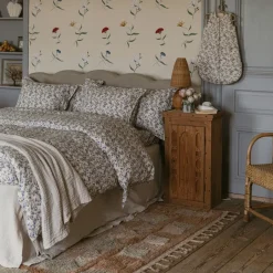 Best Garbo&Friends Dainty Muslin double duvet cover, 220x220 cm Blue