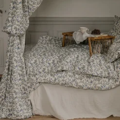 Best Garbo&Friends Dainty Muslin double duvet cover, 220x220 cm Blue