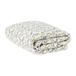 Online Garbo&Friends Dainty Muslin padded blanket, 100x140 cm Blue