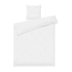 Online Juna Daisy bedding set 150x210 cm, -light blue White