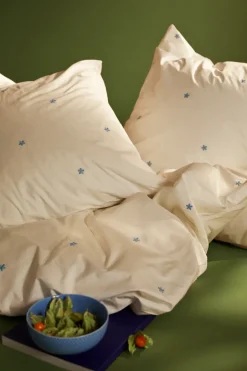 Online Juna Daisy bedding set 150x210 cm, -light blue White